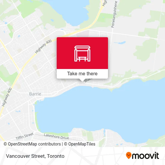 Vancouver Street map