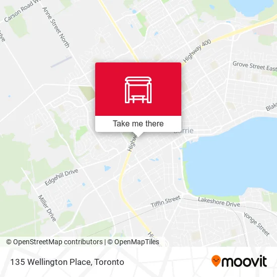 135 Wellington Place map
