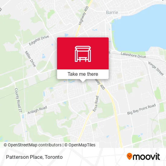 Patterson Place map