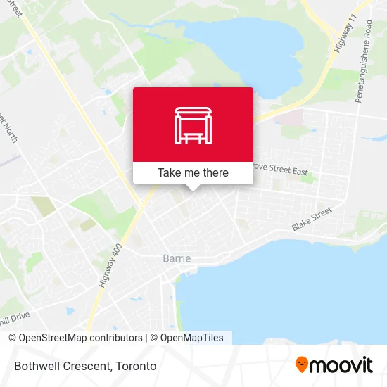 Bothwell Crescent map