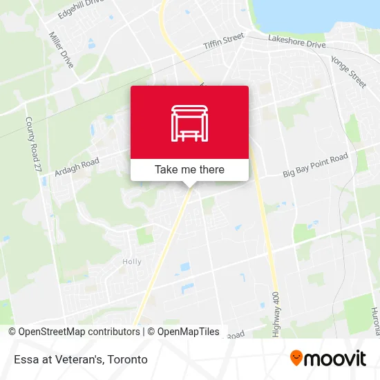 Essa at Veteran's map