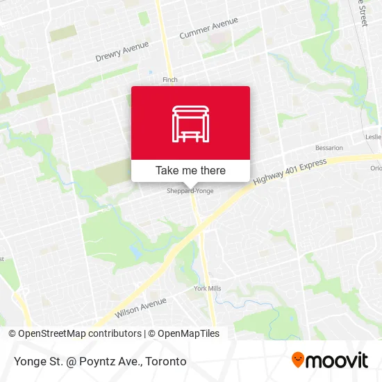 Yonge St. @ Poyntz Ave. plan