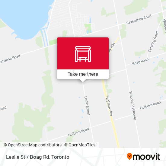 Leslie St / Boag Rd plan