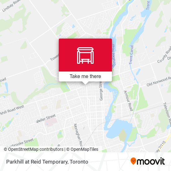 Parkhill at Reid Temporary map