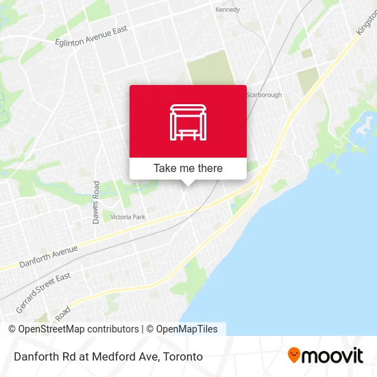 Danforth Rd at Medford Ave map