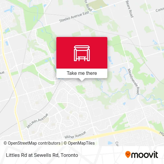 Littles Rd at Sewells Rd map