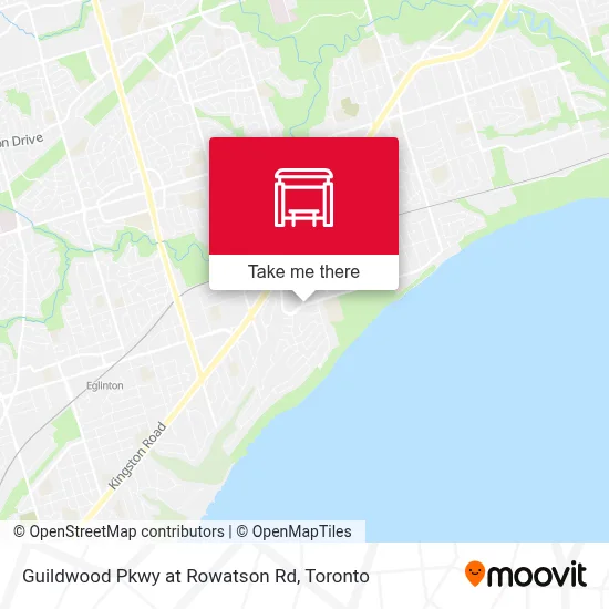 Guildwood Pkwy at Rowatson Rd map