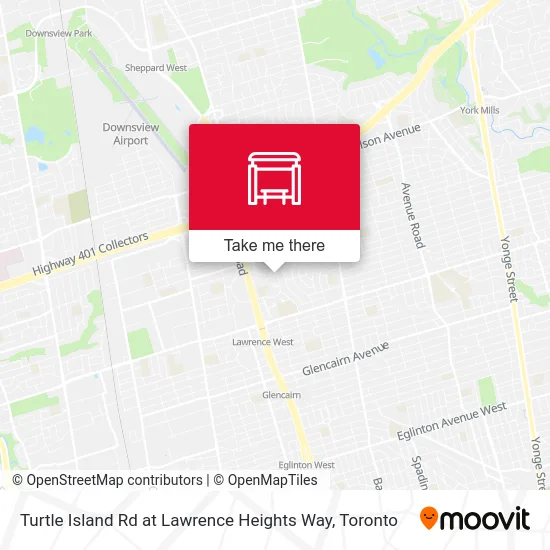 Turtle Island Rd at Lawrence Heights Way map