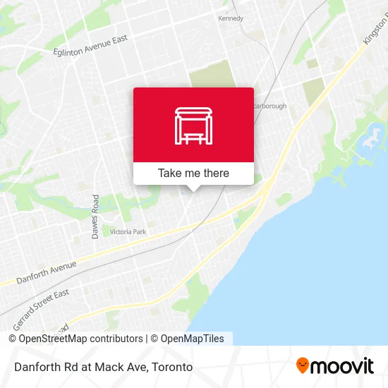 Danforth Rd at Mack Ave map