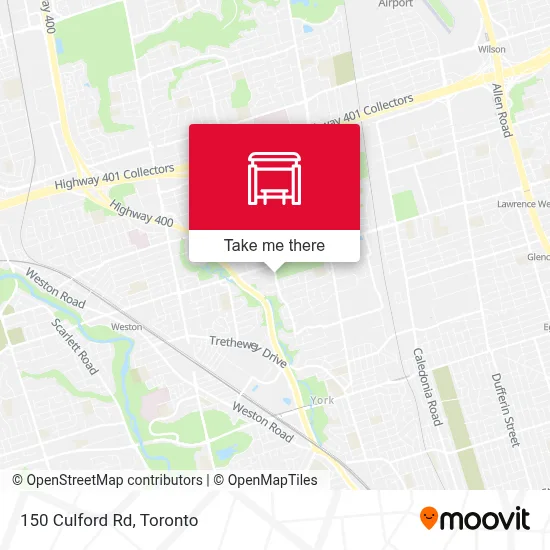 150 Culford Rd map
