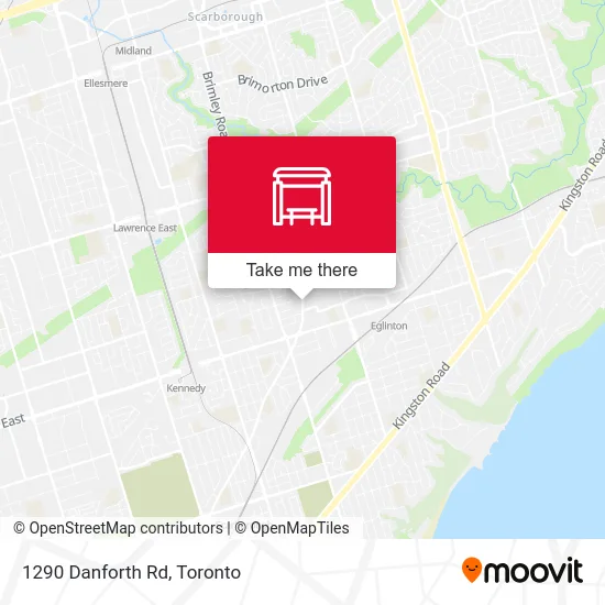 1290 Danforth Rd map