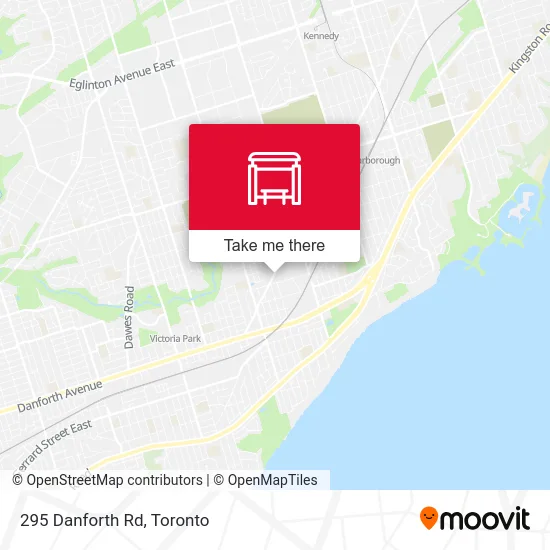 295 Danforth Rd map