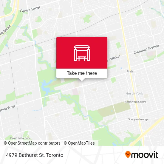 4979 Bathurst St map