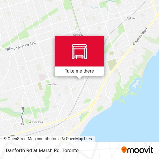 Danforth Rd at Marsh Rd map
