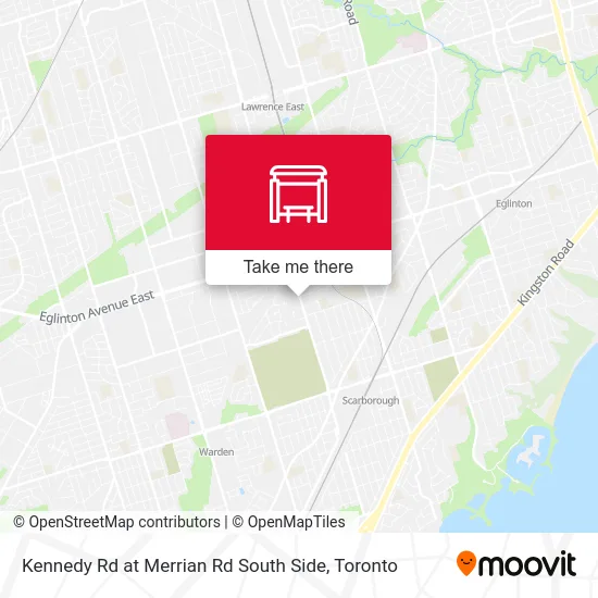 Kennedy Rd at Merrian Rd South Side map