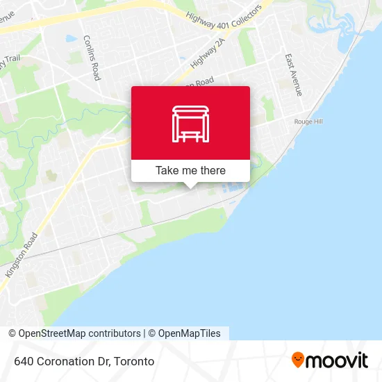 640 Coronation Dr map
