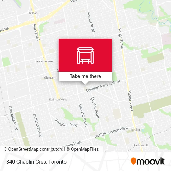 340 Chaplin Cres map