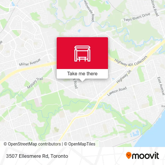 3507 Ellesmere Rd map