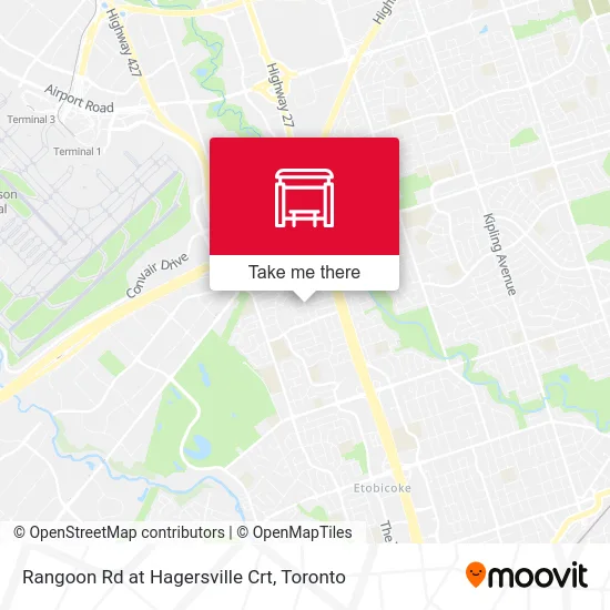 Rangoon Rd at Hagersville Crt map