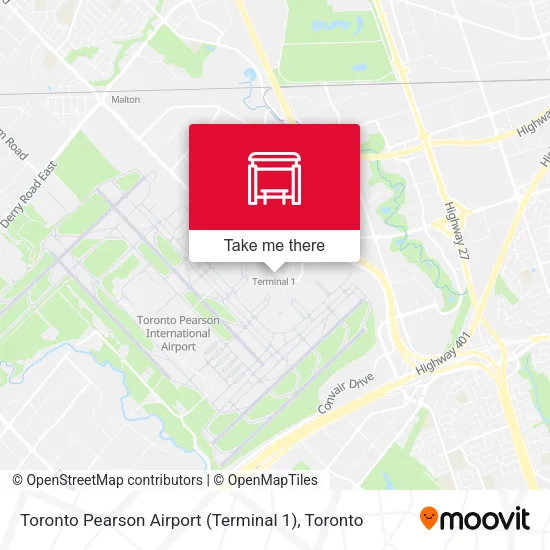 Toronto Pearson Airport (Terminal 1) plan