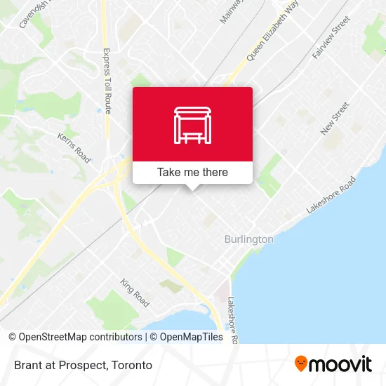 Brant at Prospect map
