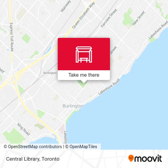 Central Library map