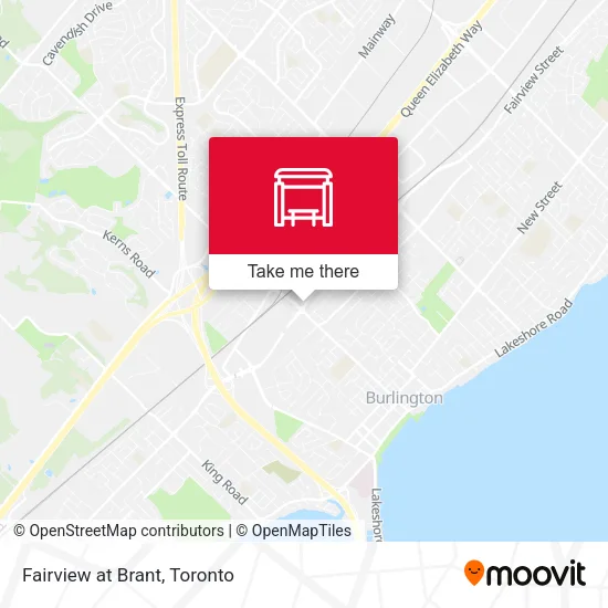 Fairview at Brant map