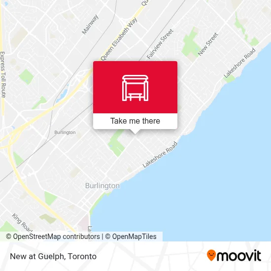 New at Guelph map