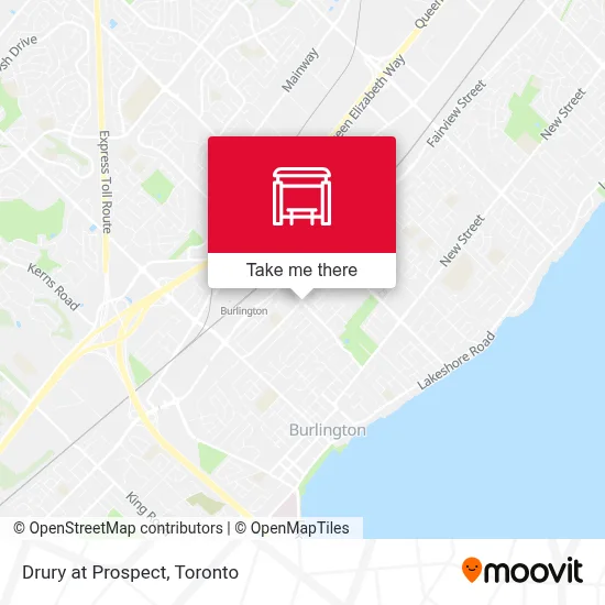 Drury at Prospect map