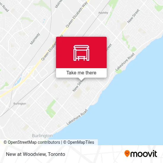 New at Woodview map