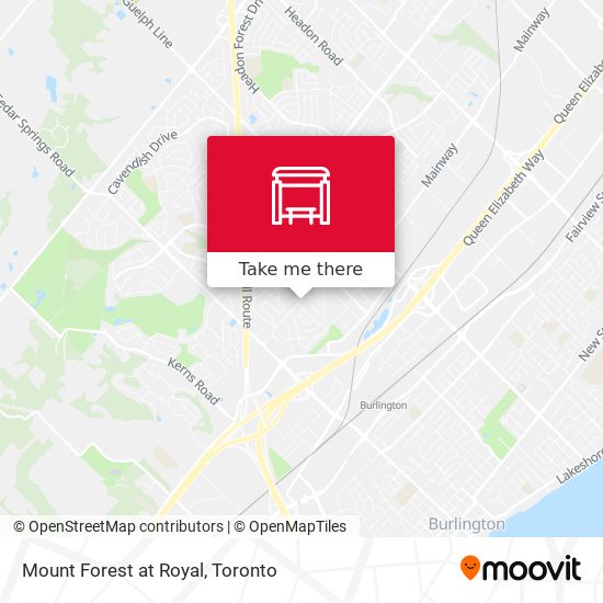 Mount Forest at Royal plan