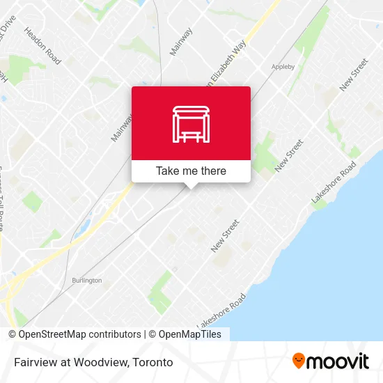 Fairview at Woodview map