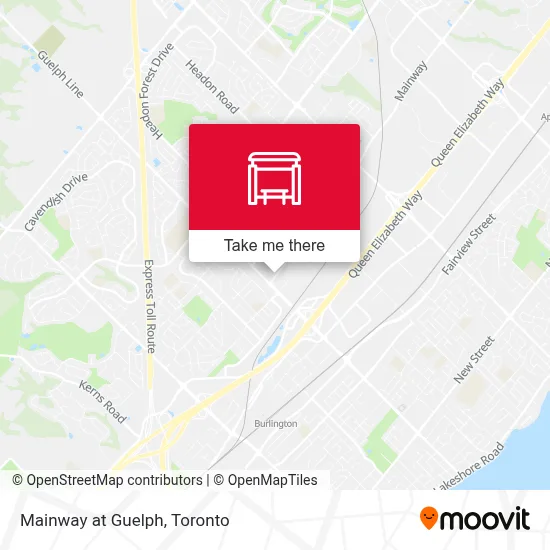 Mainway at Guelph map