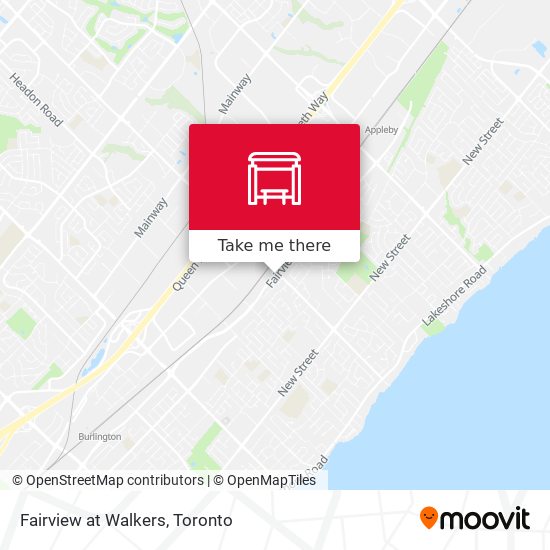 Fairview at Walkers map