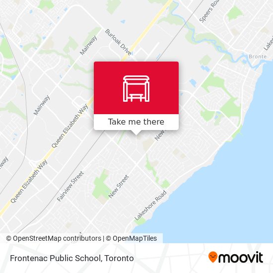 Frontenac Public School map