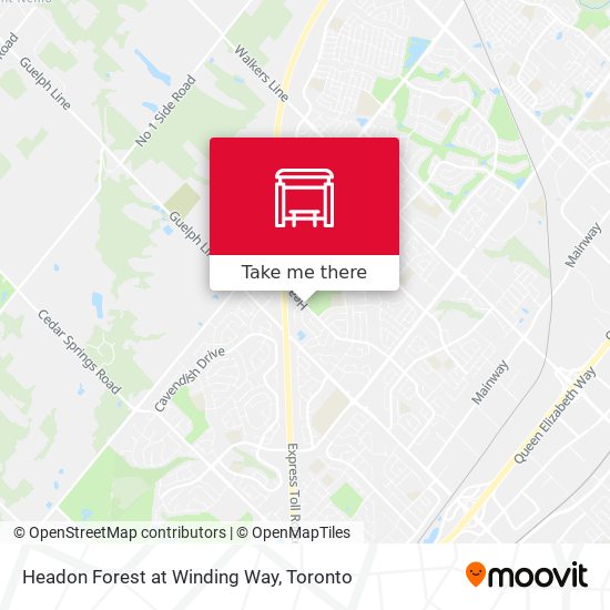 Headon Forest at Winding Way plan
