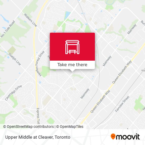 Upper Middle at Cleaver plan