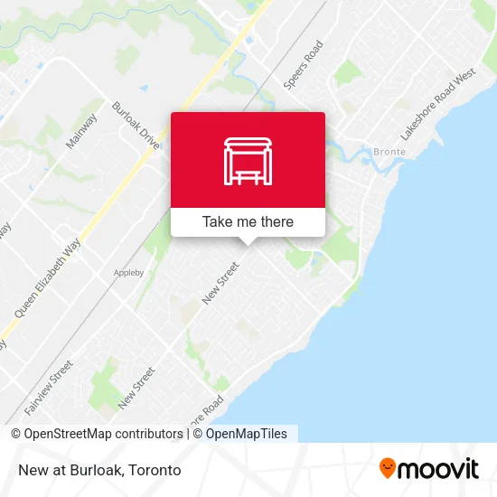 New at Burloak map
