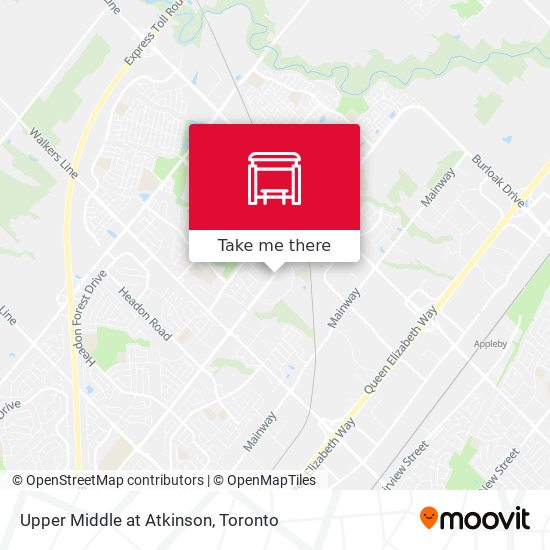 Upper Middle at Atkinson map