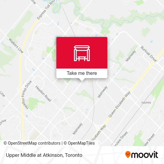 Upper Middle at Atkinson map