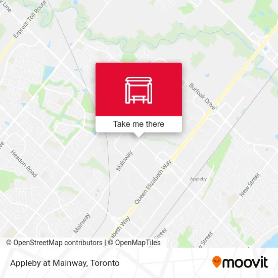 Appleby at Mainway map