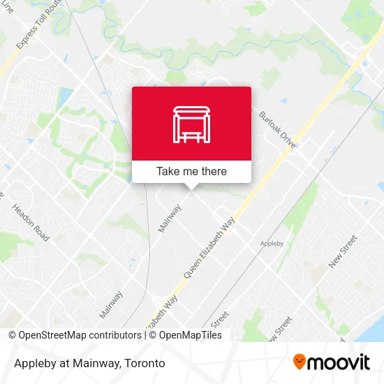 Appleby at Mainway map