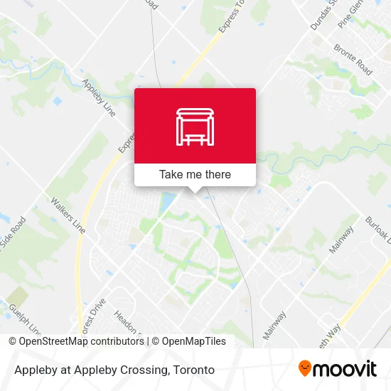 Appleby at Appleby Crossing map