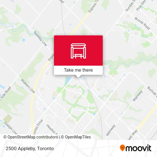 2500 Appleby map