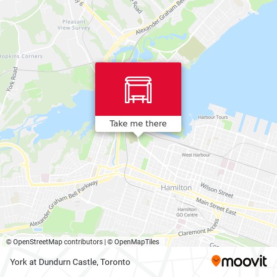 York at Dundurn Castle plan