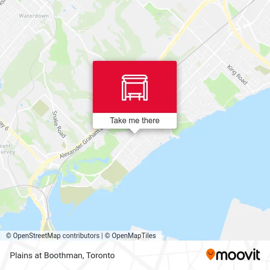 Plains at Boothman map