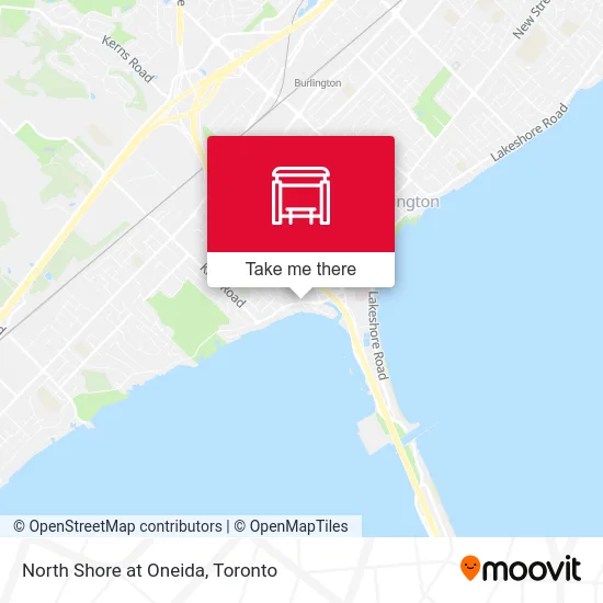 North Shore at Oneida map