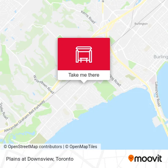 Plains at Downsview map