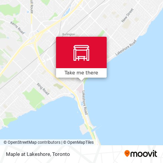 Maple at Lakeshore map