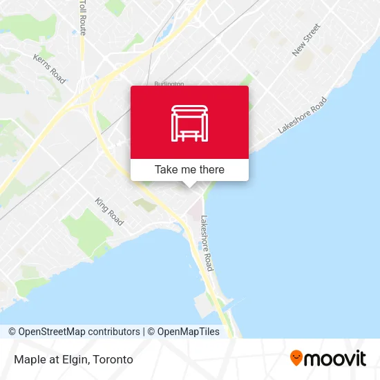 Maple at Elgin map